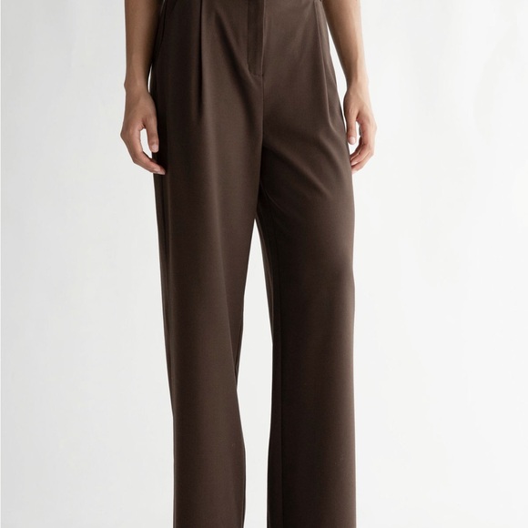 OAK + FORT Straight Leg Trouser - Picture 3 of 4